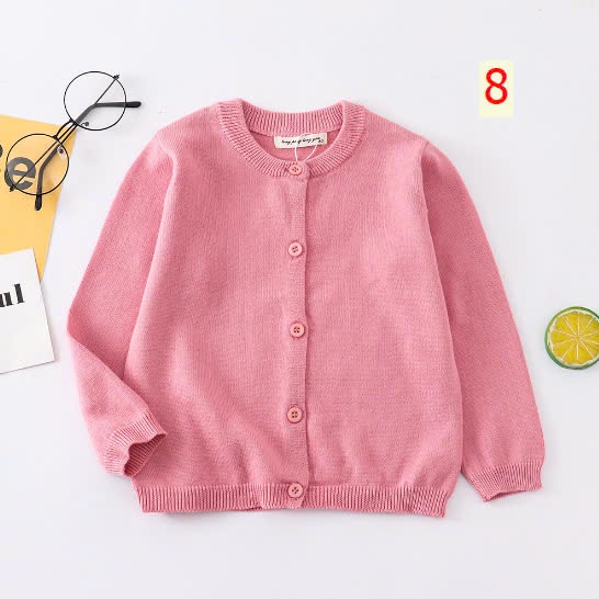 24HA410.12 - CARDIGAN CHO BÉ