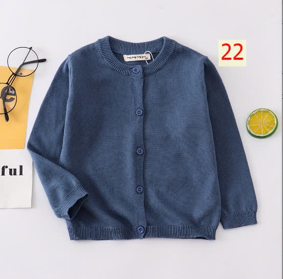 24HA410.12 - CARDIGAN CHO BÉ