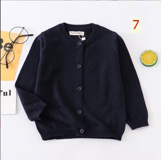 24HA410.12 - CARDIGAN CHO BÉ