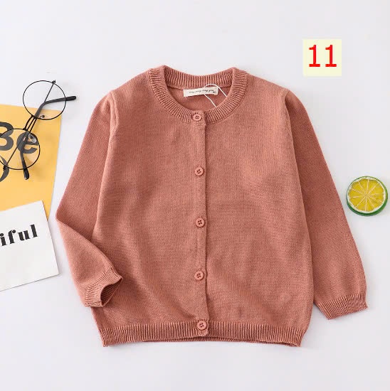24HA410.12 - CARDIGAN CHO BÉ