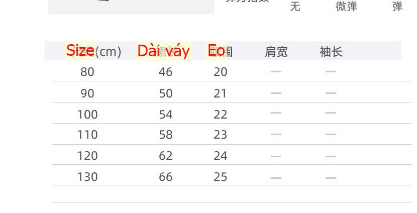 24HA410.07- VÁY VOAN ĐEN ĐÍNH SAO BÉ GÁI