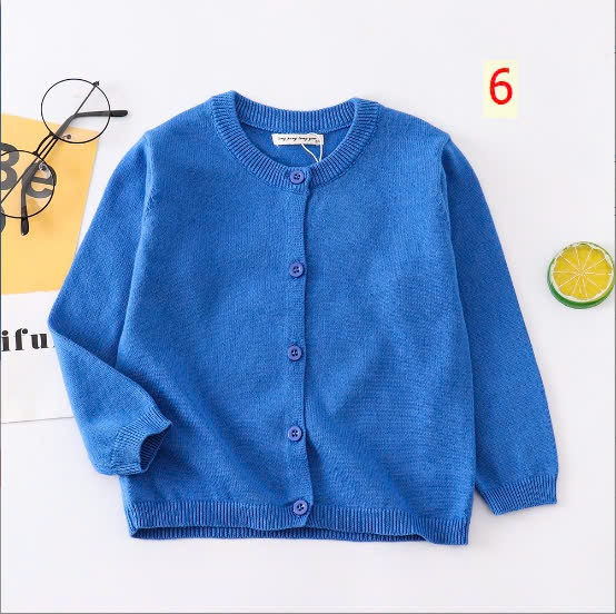 24HA410.12 - CARDIGAN CHO BÉ