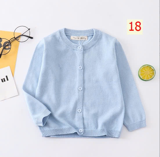 24HA410.12 - CARDIGAN CHO BÉ