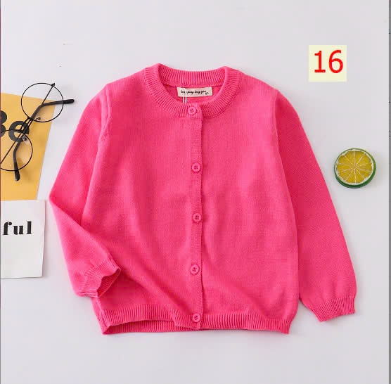 24HA410.12 - CARDIGAN CHO BÉ