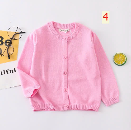 24HA410.12 - CARDIGAN CHO BÉ