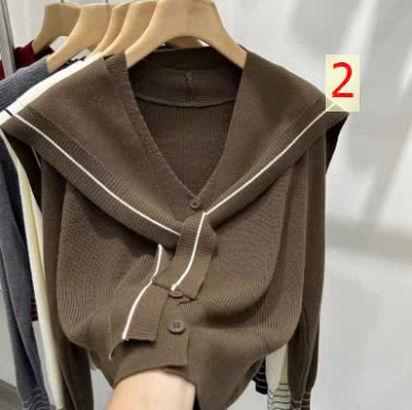 24HA410.20 - ÁO LEN NỮ THẮT DÂY
