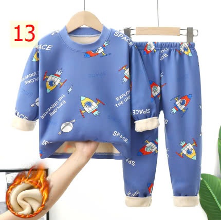 24HA610.01 - BỘ NỈ LÓT LÔNG CHO BÉ
