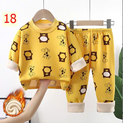 24HA610.01 - BỘ NỈ LÓT LÔNG CHO BÉ