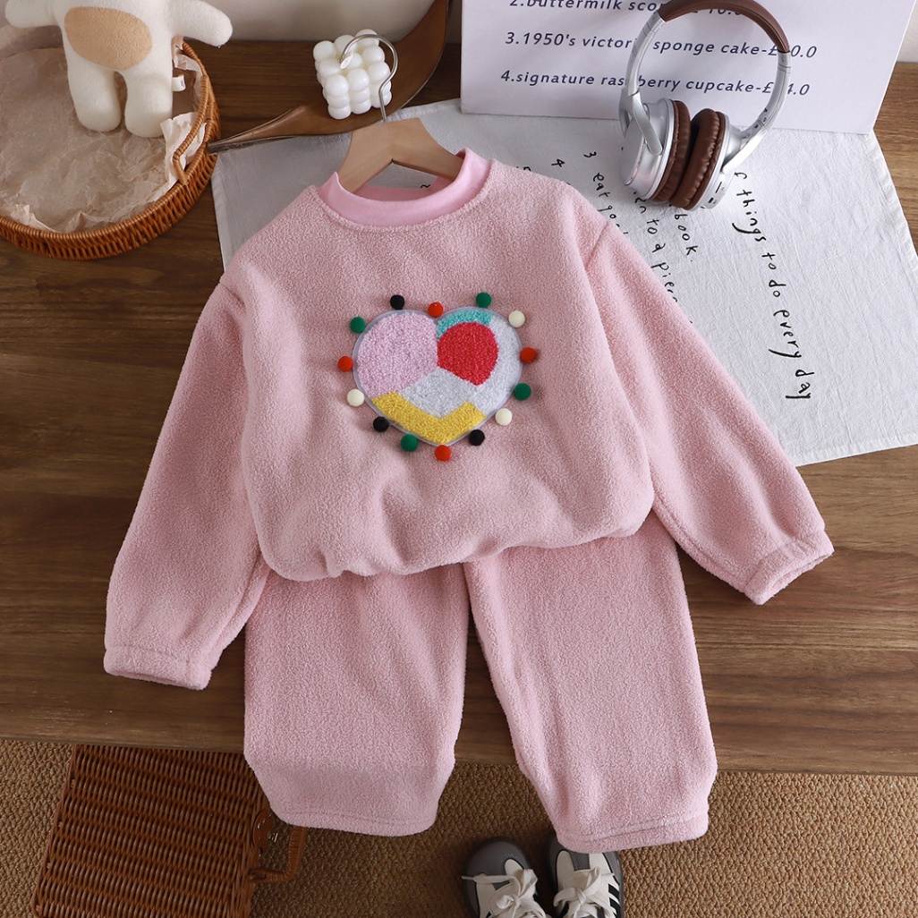 24HA610.17 -BỘ LÔNG HOẠ TIẾT CUTE CHO BÉ