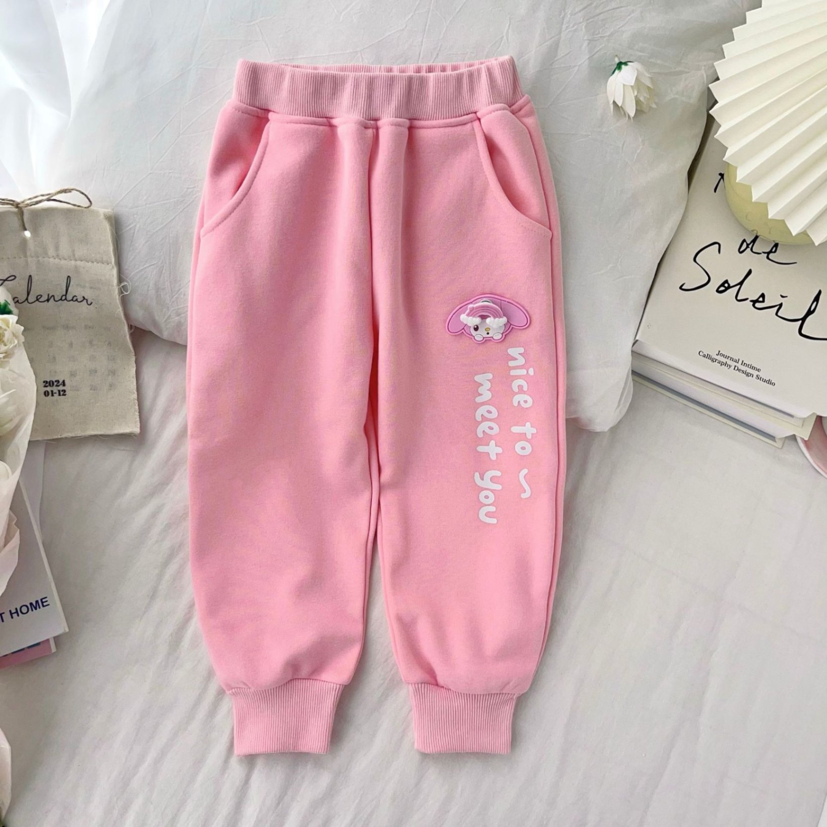 24HA610.28 -QUẦN NỈ LÓT LÔNG QC HÃNG MOMO MOKOO KÈM STICKER