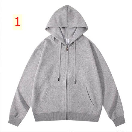 24HA610.22 -ÁO HOODIE KÉO KHOÁ NAM NỮ