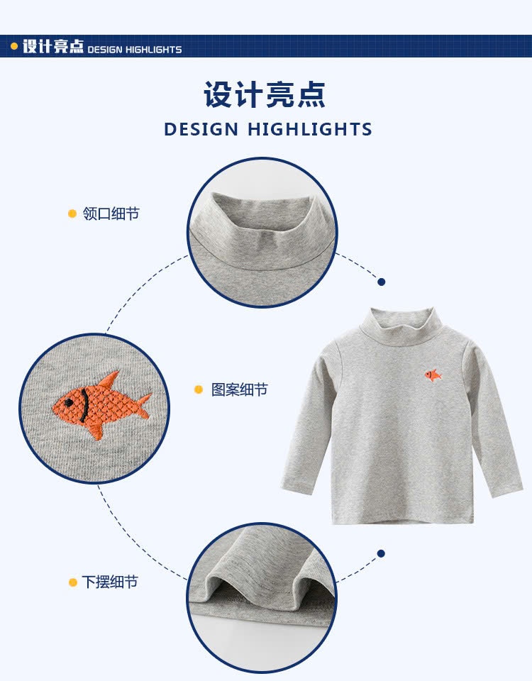 24HA910.02- ÁO THU ĐÔNG 27KIDS HÌNH CÁ