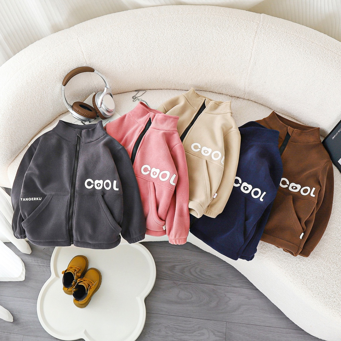 24HA1010.04 - ÁO NỈ COOL CHO BÉ