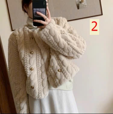 24HA1010.25 - ÁO KHOÁC LÔNG NỮ