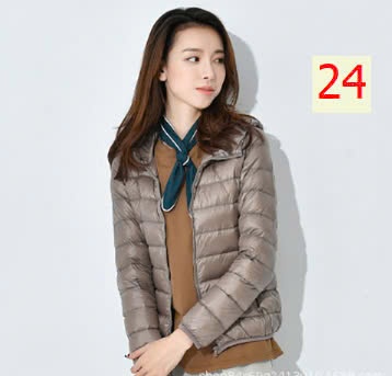 24HA1210.17A - ÁO PHAO NỮ CÓ MŨ SIÊU NHẸ