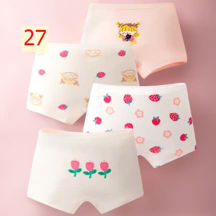 24HA1110.24 - SET 4 QUẦN CHÍP ĐÙI BÉ GÁI