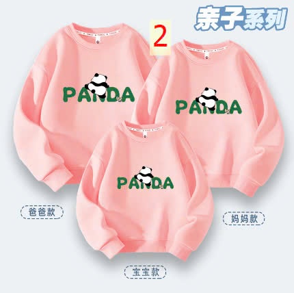 24HA1210.06 - ÁO NỈ PANDA GIA ĐÌNH
