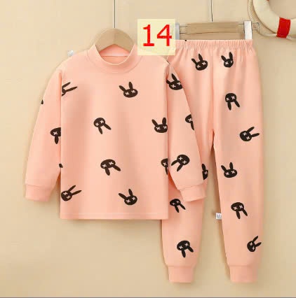 24HA1110.30 - BỘ COTTON MẶC NHÀ SIZE ĐẠI CHO BÉ
