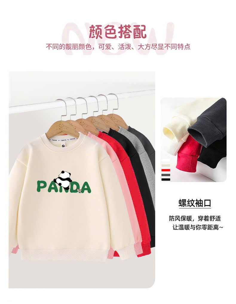 24HA1210.06 - ÁO NỈ PANDA GIA ĐÌNH