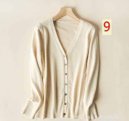 24HA1110.01 - ÁO CARDIGAN TRƠN NỮ