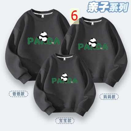 24HA1210.06 - ÁO NỈ PANDA GIA ĐÌNH