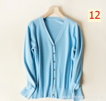 24HA1110.01 - ÁO CARDIGAN TRƠN NỮ