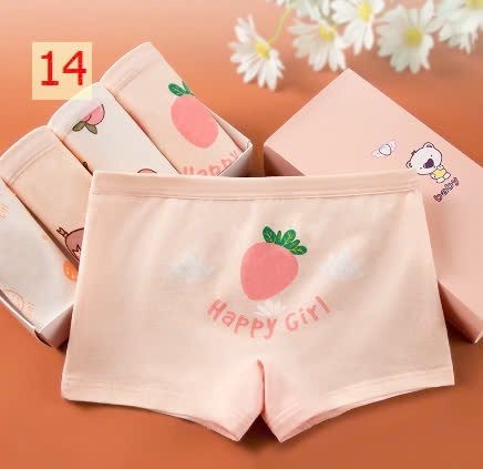 24HA1110.24 - SET 4 QUẦN CHÍP ĐÙI BÉ GÁI
