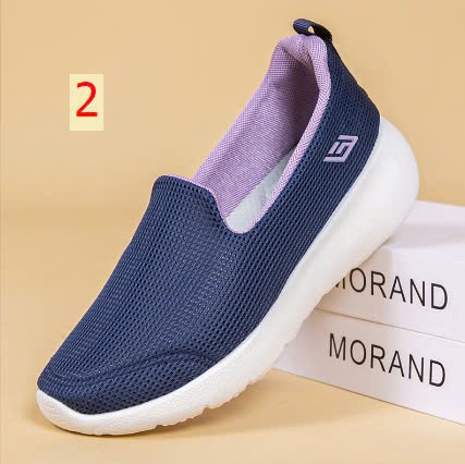24HA1110.27 - GIÀY LƯỜI THỂ THAO ĐẾ MỀM NỮ