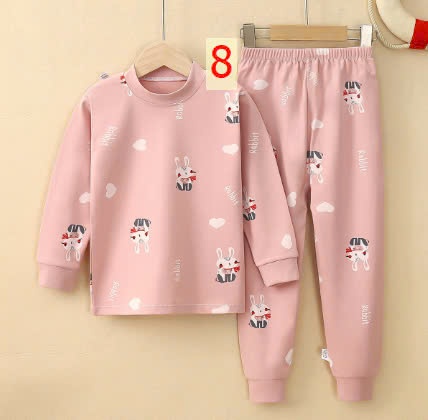 24HA1110.30 - BỘ COTTON MẶC NHÀ SIZE ĐẠI CHO BÉ