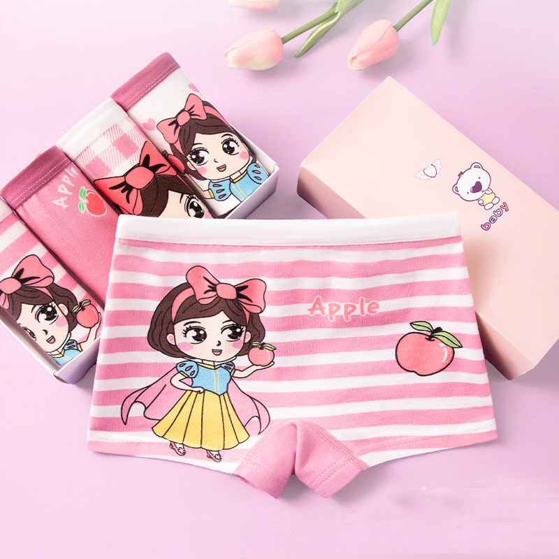 24HA1110.24 - SET 4 QUẦN CHÍP ĐÙI BÉ GÁI