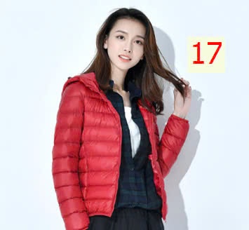 24HA1210.17A - ÁO PHAO NỮ CÓ MŨ SIÊU NHẸ