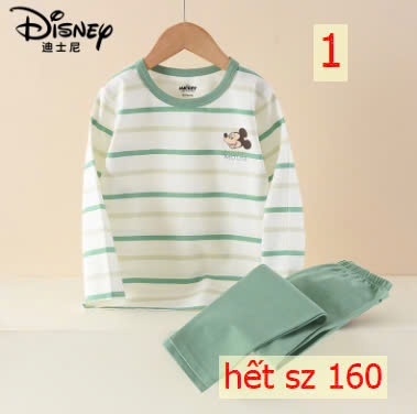 24HA1210.25 - BỘ THU ĐÔNG DISNEY SIZE ĐẠI CHO BÉ
