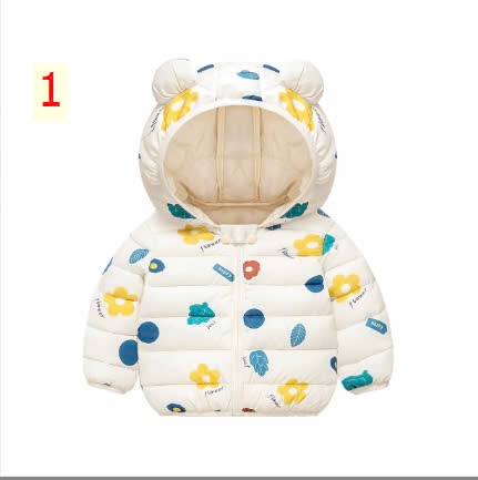 24HA1310.18 - ÁO PHAO TAI GẤU HOẠ TIẾT CHO BÉ