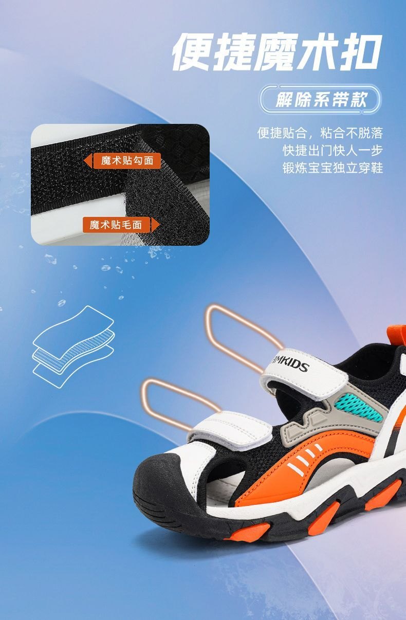 24HA1310.19 - SANDAL RỌ QUẢNG CHÂU HÃNG CAMKIDS