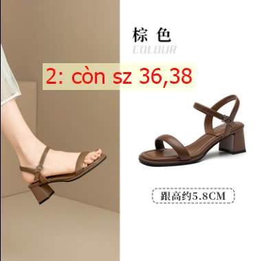 24HA1310.10 - SANDAL DUSTO NỮ
