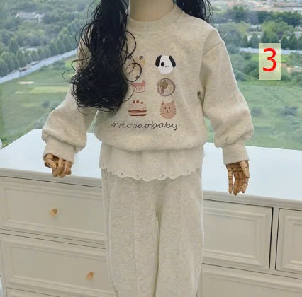 24HA1410.24 - BỘ NỈ DỄ THƯƠNG CHO BÉ