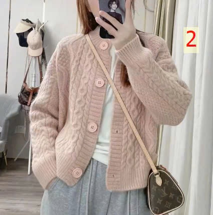 24HA1310.24 - CARDIGAN LEN CÚC NỮ