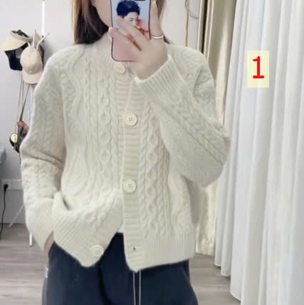 24HA1310.24 - CARDIGAN LEN CÚC NỮ
