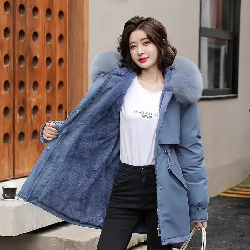 24HA1410.13 - ÁO PARKA LÓT LÔNG NỮ