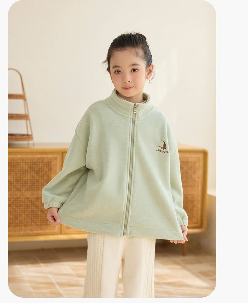 24HA1410.29 - ÁO KHOÁC LÔNG CỪU CHO BÉ