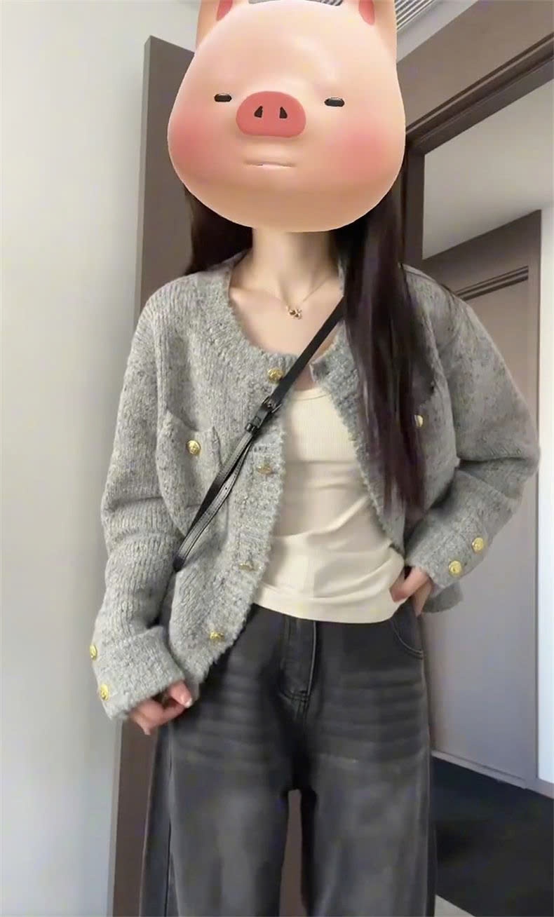 24HA1510.02 - ÁO CARDIGAN LEN NỮ