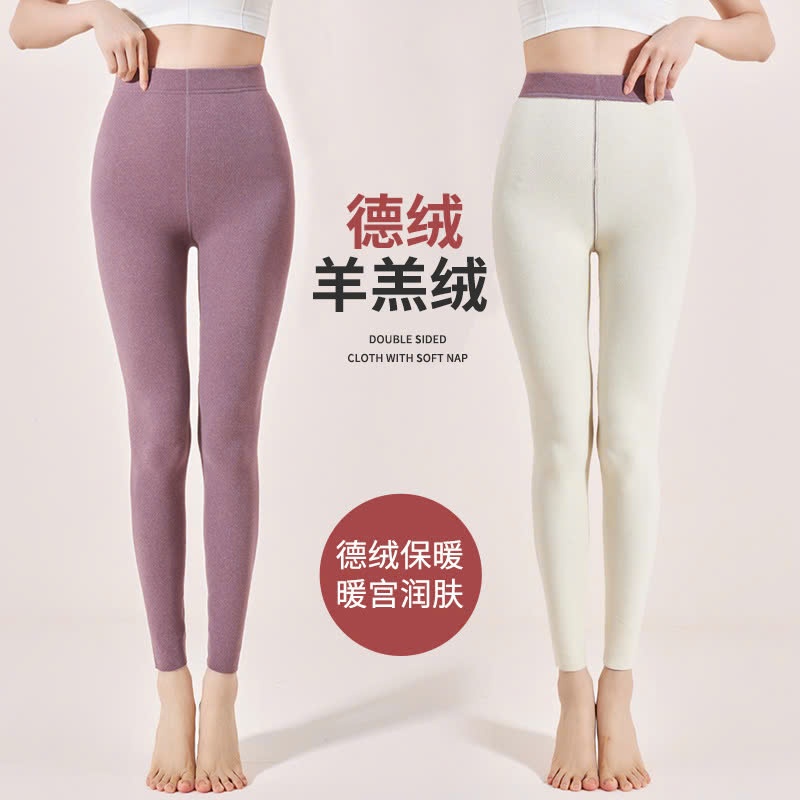 24HA1610.17 - QUẦN NỈ LEGGING LÓT LÔNG ĐỨC