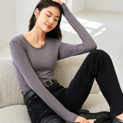 24HA1610.01A - ÁO GIỮ NHIỆT NỮ HÃNG BONAS