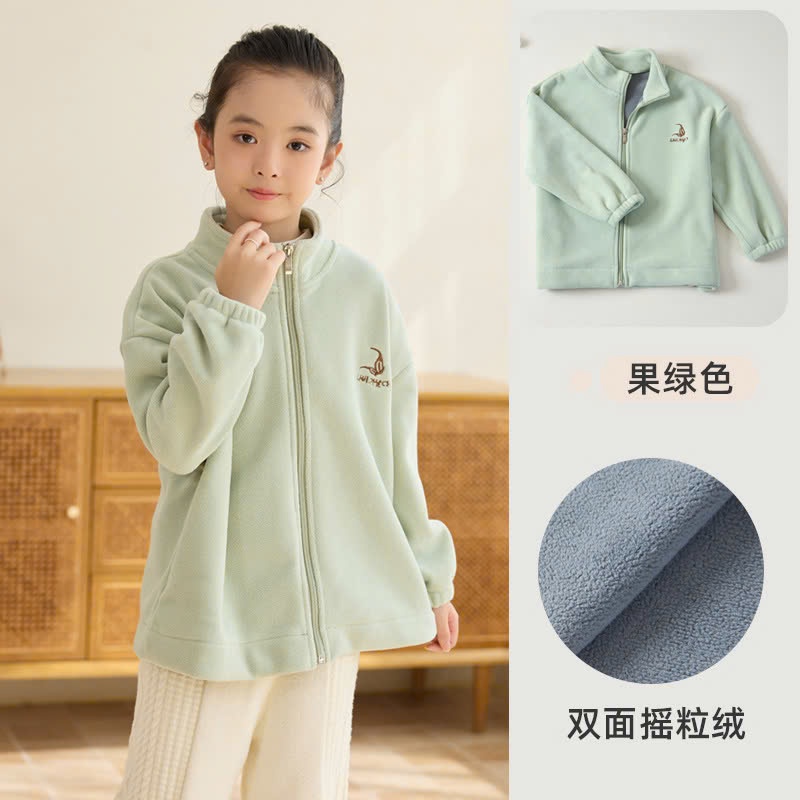 24HA1410.29 - ÁO KHOÁC LÔNG CỪU CHO BÉ