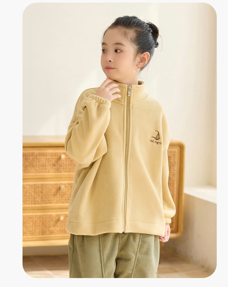24HA1410.29 - ÁO KHOÁC LÔNG CỪU CHO BÉ