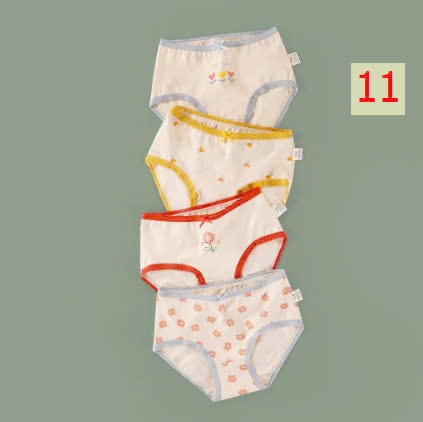 24HA1610.10 - SET 4 QUẦN CHÍP TAM GIÁC BÉ GÁI