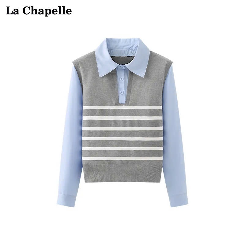 24HA1610.25 - ÁO GILE GIẢ SƠ MI LACHAPELLE
