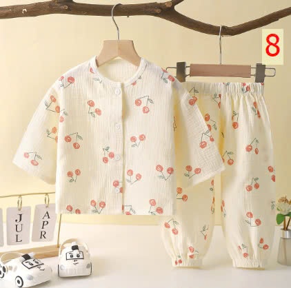24HA1710.26 - BỘ XÔ MUSLIN QUẢNG CHÂU CHO BÉ