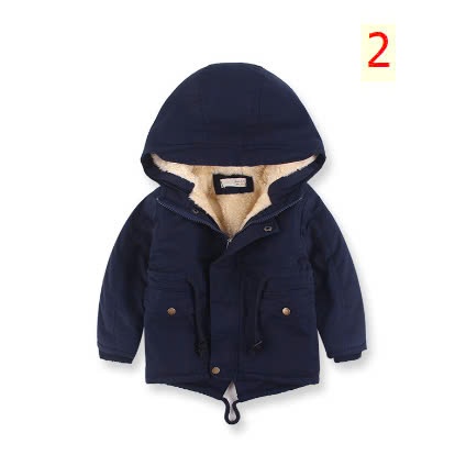 24HA1710.22 - PARKA LÓT LÔNG SIÊU DÀY ẤM CHO BÉ