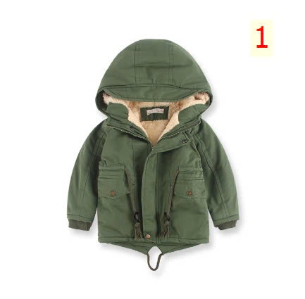 24HA1710.22 - PARKA LÓT LÔNG SIÊU DÀY ẤM CHO BÉ